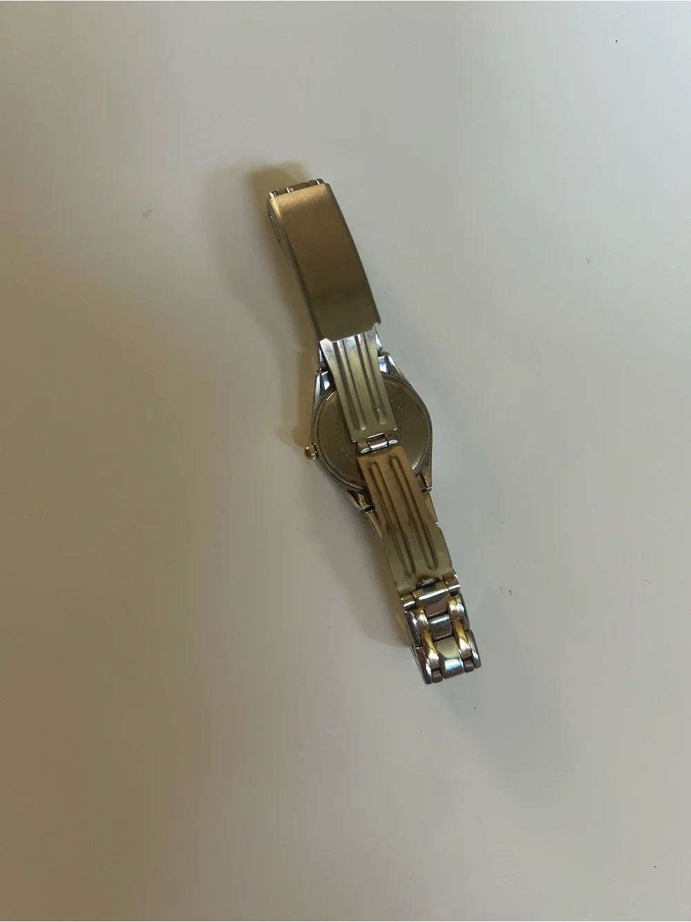 Armitron Two-Tone Gold and Silver Crystal Accent Women's Bracelet Watch